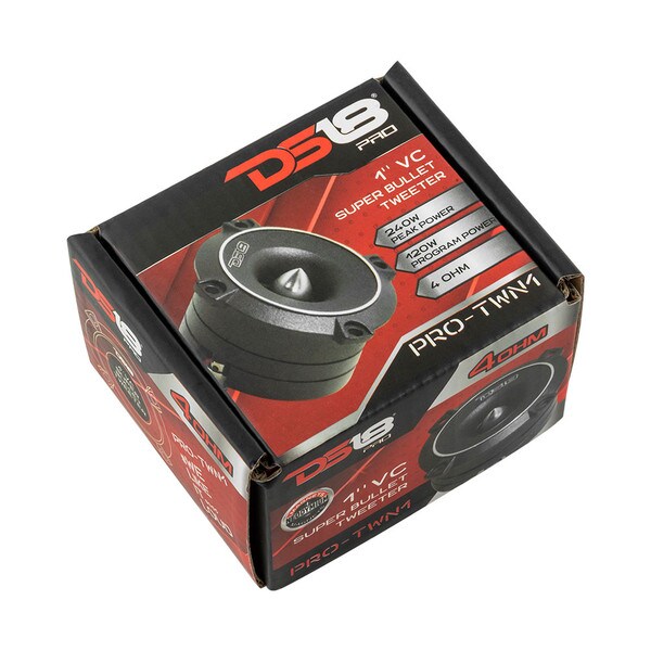Main product image for DS18 PRO-TWN1 1" Professional Titanium Neodymium Slim Bullet Tweeter 4 Ohm294-8108
